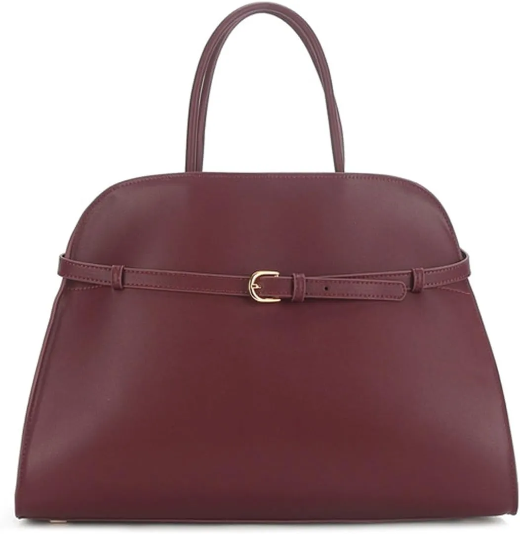 100% Genuine Leather Women's Handbag,Fashion Retro Travel Bag, Large Tote Shopper Bag Travel Work Bag Purse 2024