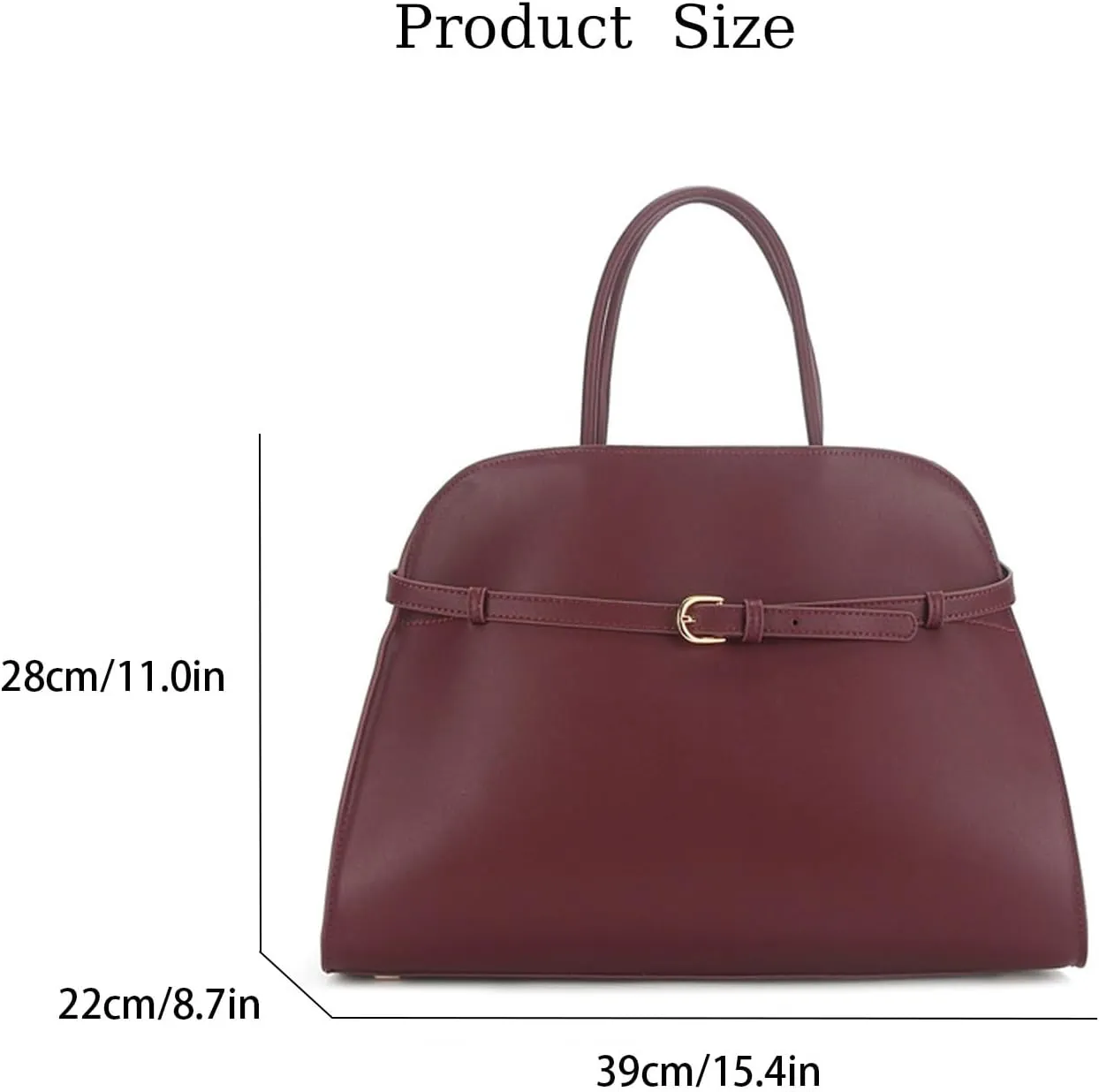 100% Genuine Leather Women's Handbag,Fashion Retro Travel Bag, Large Tote Shopper Bag Travel Work Bag Purse 2024
