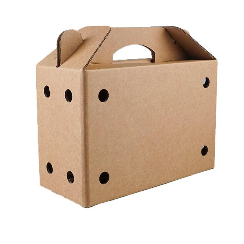10PCS Disposable Cardboard Pet Carrier - 3 Sizes for Small Animals
