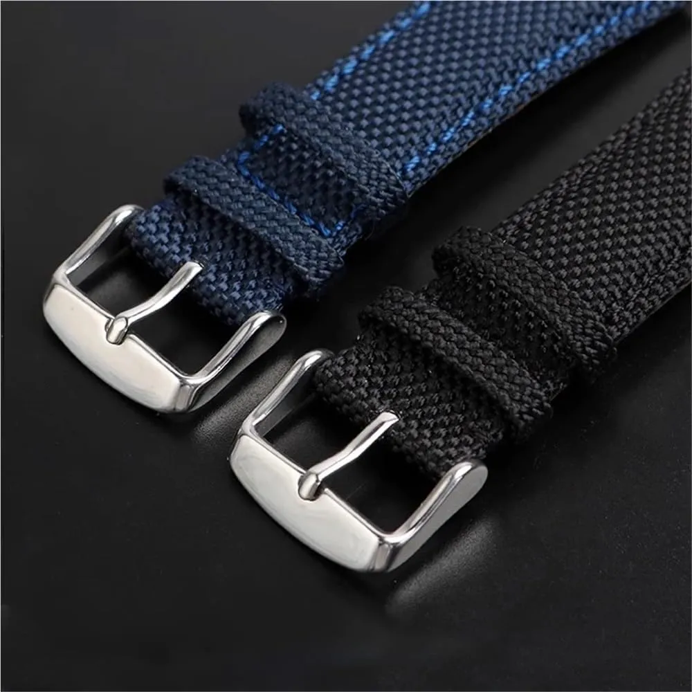 12mm Convex Mouth Nylon For Series Strap T137.407/410 Men Wristband Bracelet(Military green sk)