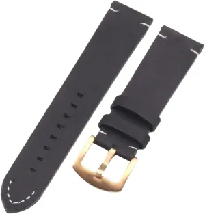 18mm/20mm/22mm Men Women Handmade Italian Genuine Leather Vintage Watch Strap for Mechanical Watches