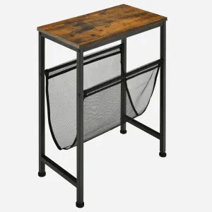 2 Tier Narrow Sofa Side End Table / Laptop Stand
