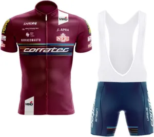 2024 World Tour Pro Team Cycling Jersey Set,Men's Breathable MTB Bike Shirt Quick-Dry Bib Short Kits GEL Paddad