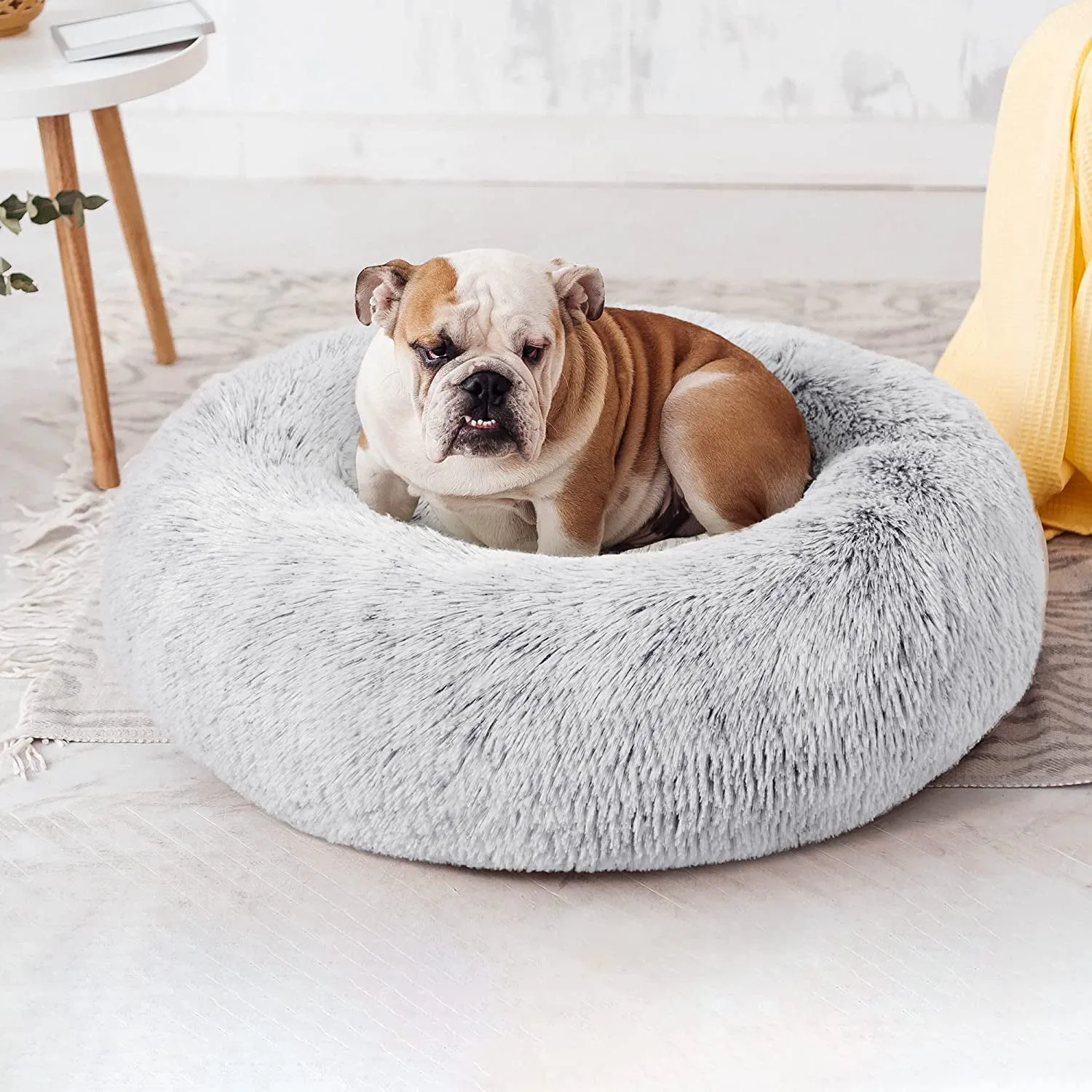 24In Cat and Small Dog Bed, gray, by Love's Cabin