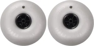 2pcs 16" Beach Balloon Wheel Replacement Beach Tires for Kayak Dolly Canoe Carts Buggy, 176lbs