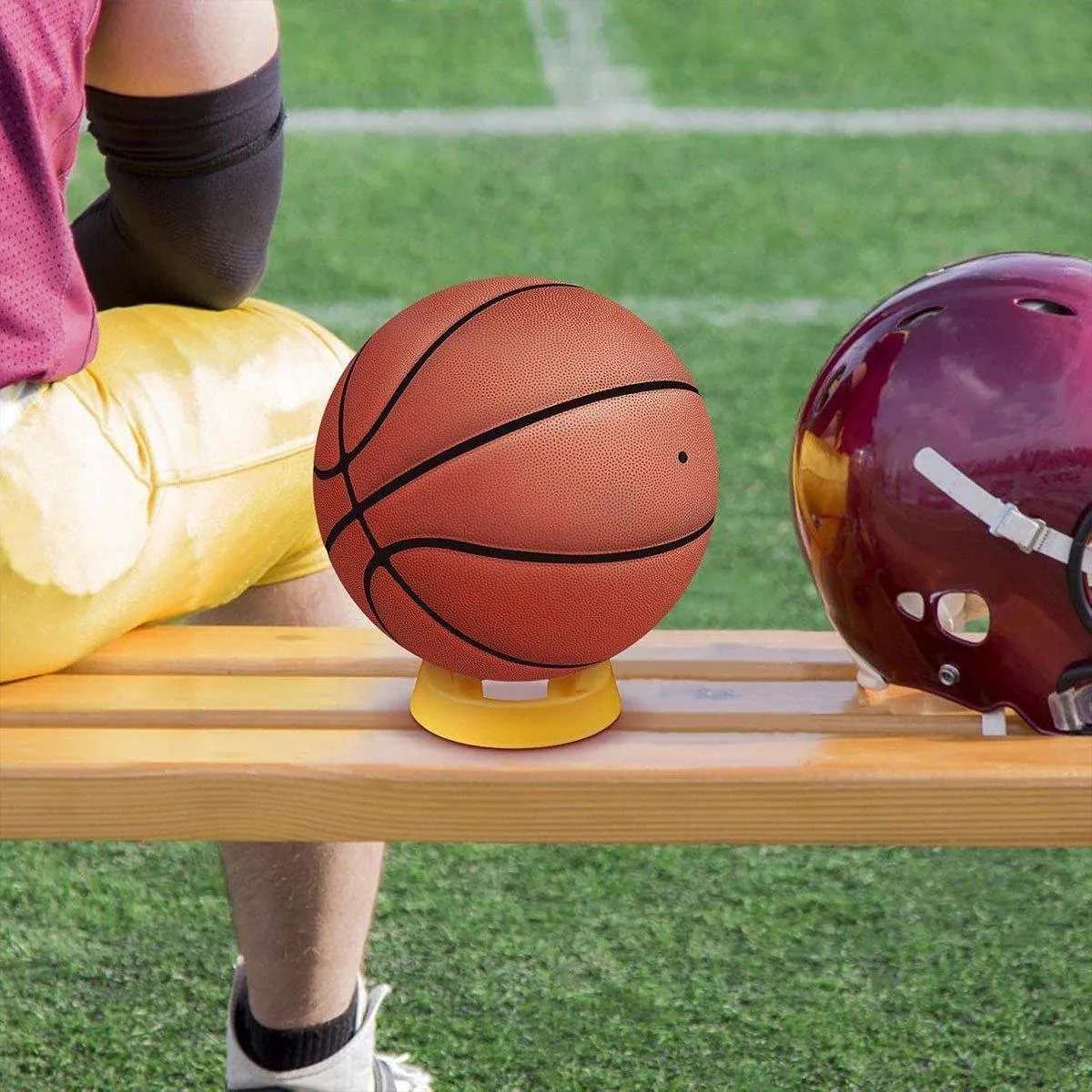 2PCS Football Basketball Volleyball Storage Stand Multi-Functional Ball Holder