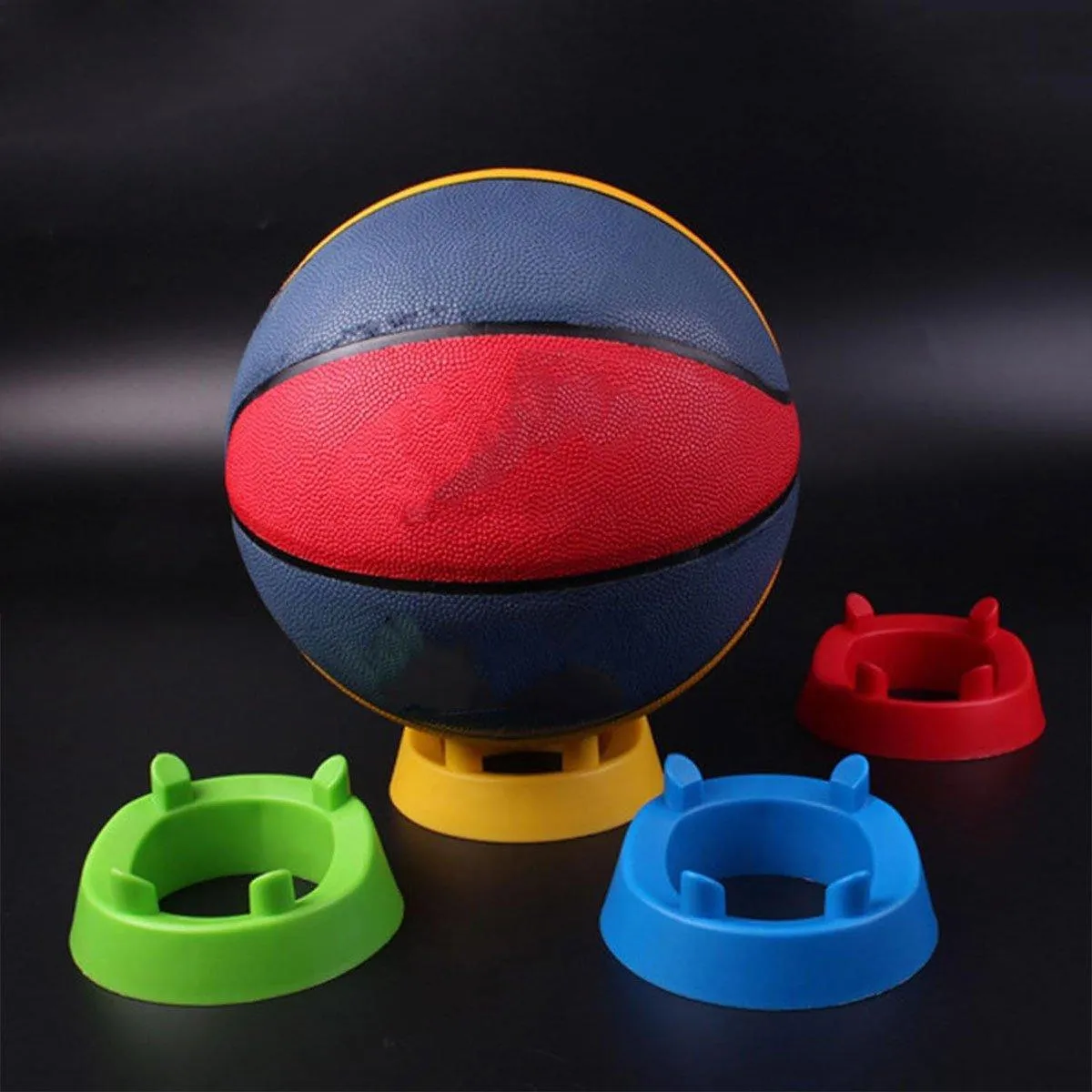 2PCS Football Basketball Volleyball Storage Stand Multi-Functional Ball Holder