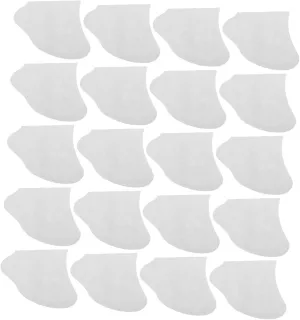 50 Pairs Non Woven Foot Covers Moisturizing Foot Care Socks for Spa and Salon Use