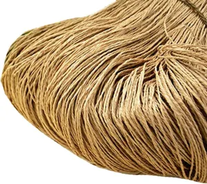 500g Hand Crocheting Raffia Straw Yarn for Knitting - Coffee Beach Bag and Summer Sun Hat Material - Cellulose Crochet Yarn