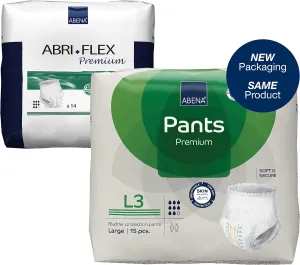 Abena Pants, Premium Protective Underwear, Level 3, (Medium To Extra Large), Large, 15 Count (Pack of 1)