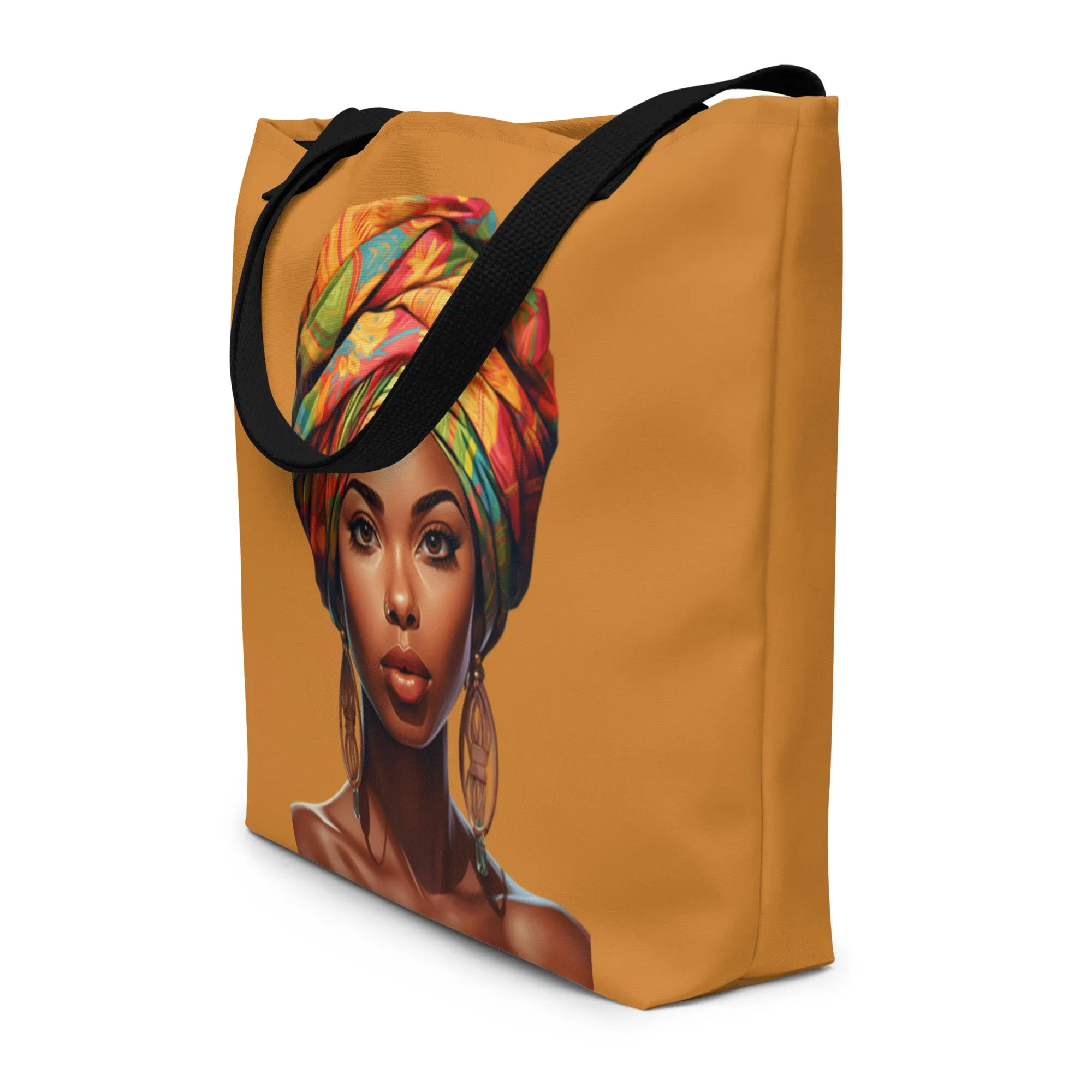African Beauty Tote Bags
