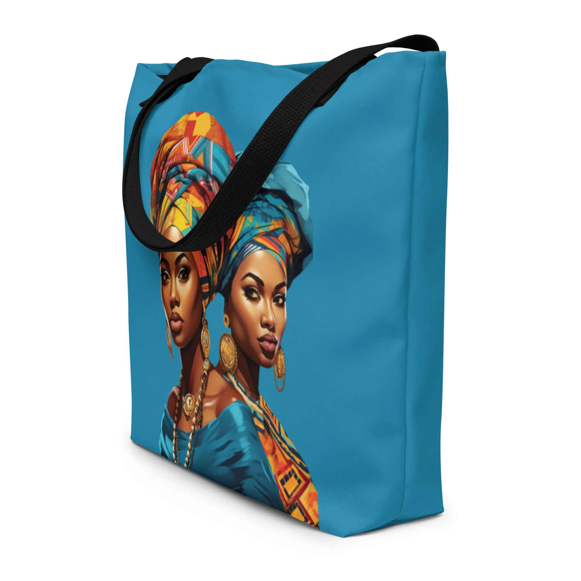 African Beauty Tote Bags