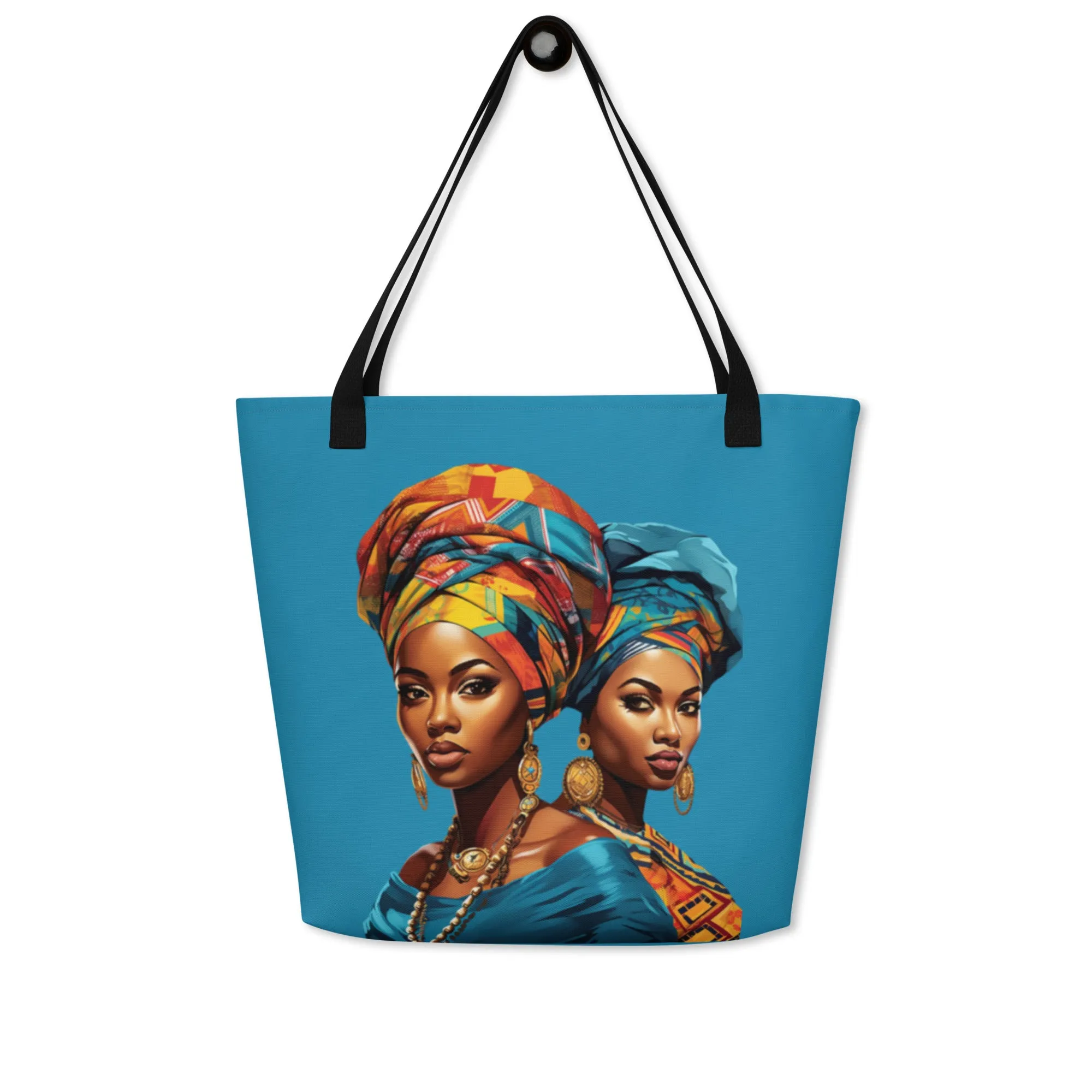 African Beauty Tote Bags