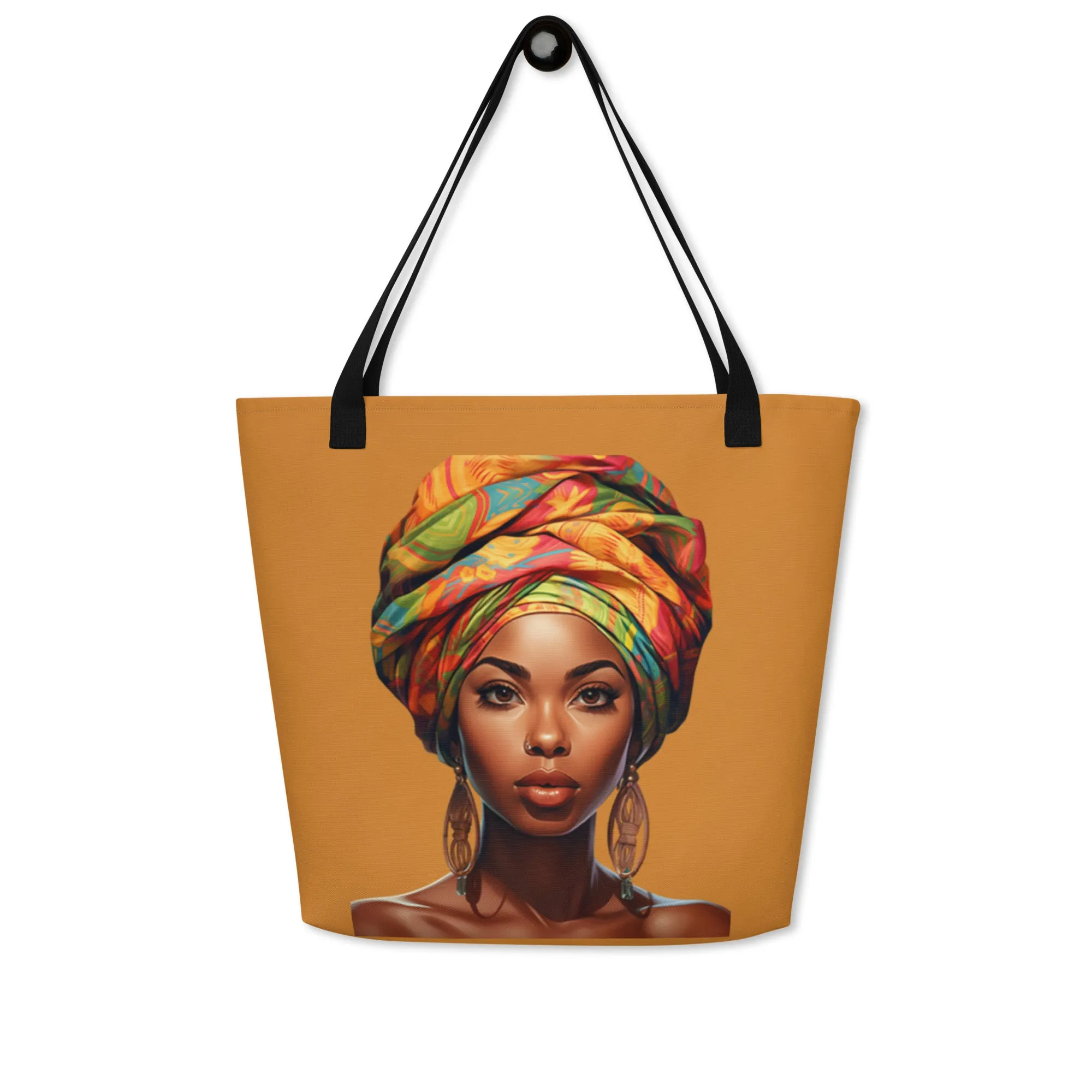 African Beauty Tote Bags