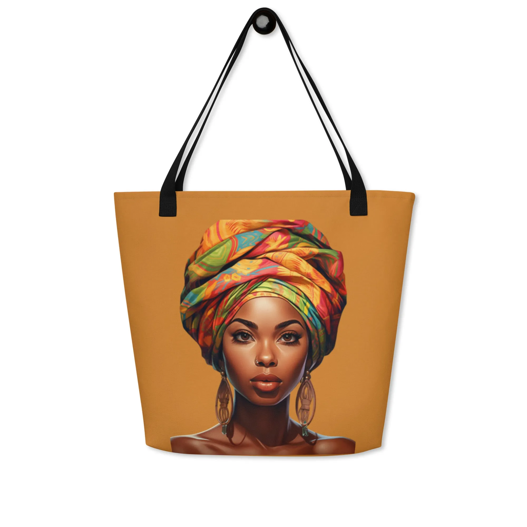 African Beauty Tote Bags