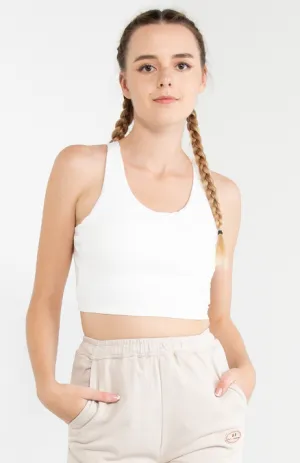 Akira Women Sports Bra (White)