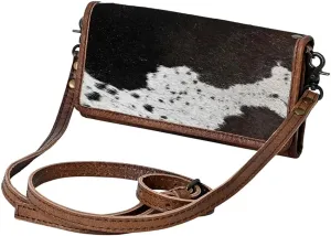 American Darling Hair On Genuine Leather Women Bag Western Handbag Purse