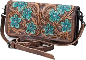 American Darling Hair On Genuine Leather Women Bag Western Handbag Purse