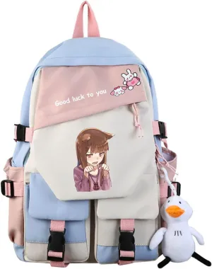Anime Spice and Wolf Backpack School Bag Handbag Schoolbag Daypack Laptop Bag Bookbag 11
