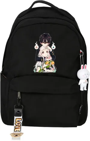 Anime Toilet-bound Hanako-kun Backpack Daypack Student Bag Bookbag Shoulder Bag School Bag Satchel Packsack Q2
