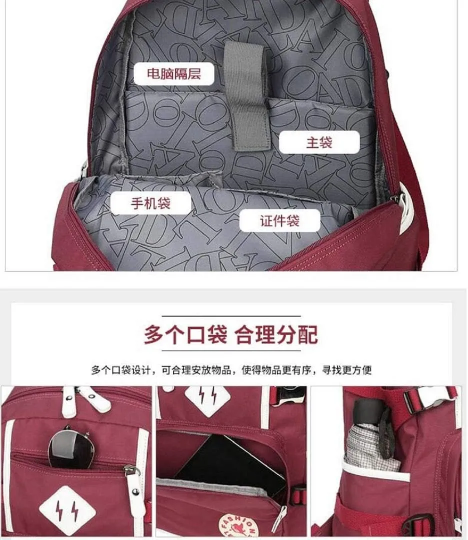 Anime Toilet Bound Hanako kun Backpack Daypack Student Bag School Bag Bookbag Shoulder Bag