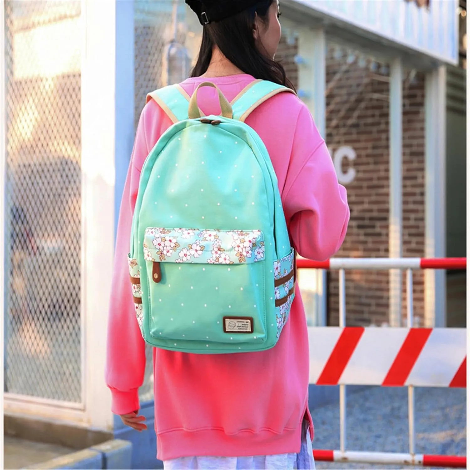 Anime Toilet Bound Hanako Kun Backpack School Bag Canvas Minamoto Kou Daypack Shoulder Bag 1