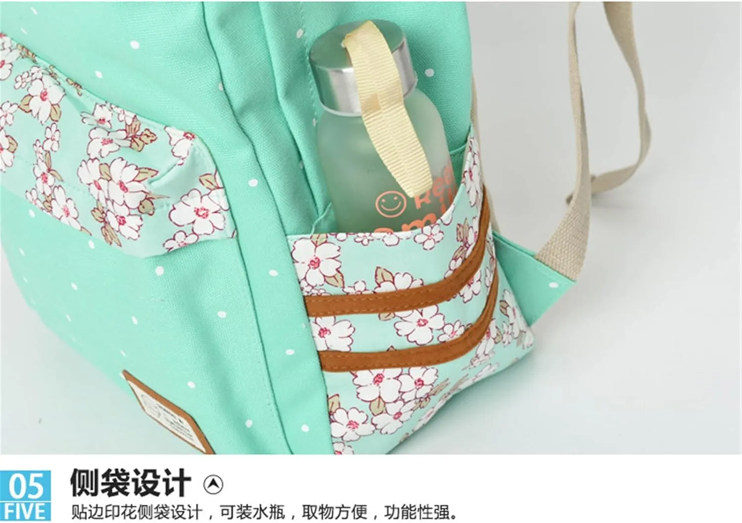 Anime Toilet Bound Hanako Kun Backpack School Bag Canvas Minamoto Kou Daypack Shoulder Bag 1