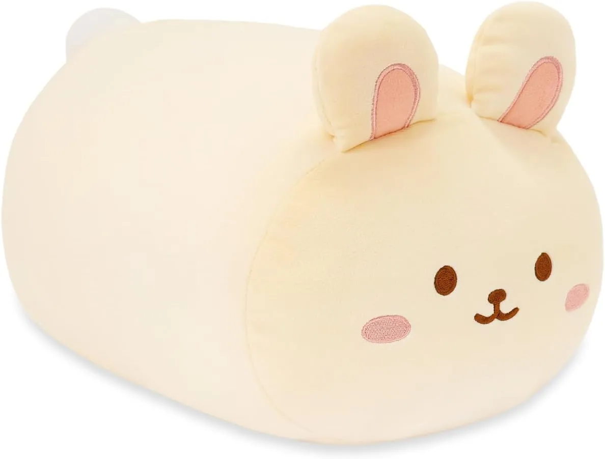 Anirollz Stuffed Animal Plush Toy – 15" Large Plush Doll | Soft, Squishy, Cute, Comfort, Safe | Birthday Gift Pillow with Cute Character Bunny Rabbit Bunniroll
