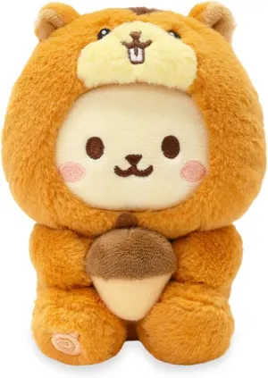 Anirollz Stuffed Animal Plush Toy Fall Animals Squirrel Bunniroll Small Plush Doll | Soft, Squishy, Warm, Cute, Comfort, Safe Birthday Gift Kawaii