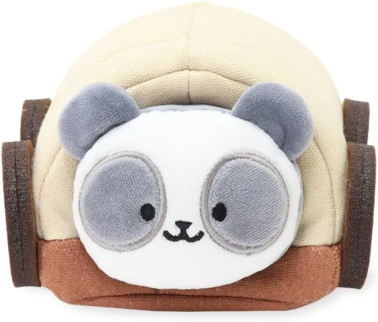 Anirollz Stuffed Animal Plush Toy Western Wagon Pandaroll Small Outfitz Plush Doll | Soft, Squishy, Warm, Cute, Comfort, Safe Birthday Gift Kawaii