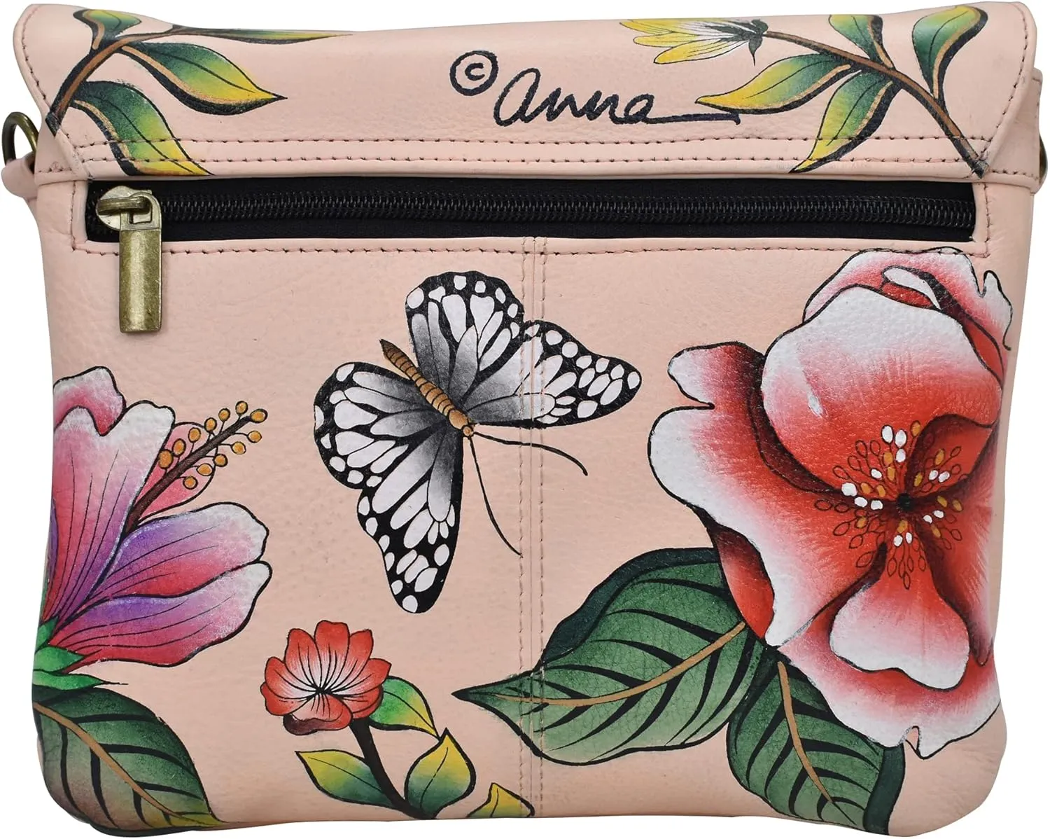 Anna by Anuschka Vintage Bird Taupe
