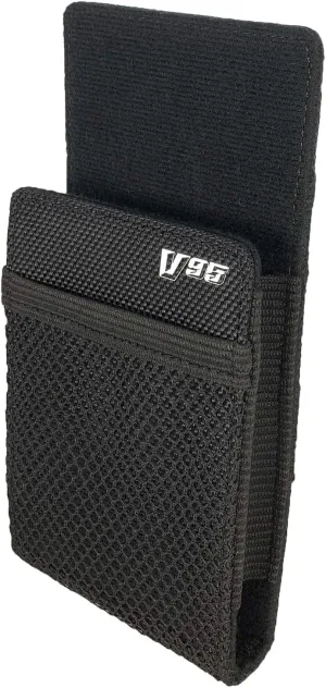 Artisan Power V95 Universal Nylon Pocket Cellphone Holster for SpectraLink Versity 95 & 96 Series and Cisco WebEx 860 | 180 Degree Ratchet Belt Clip, Mesh Pocket & Pencil Holder