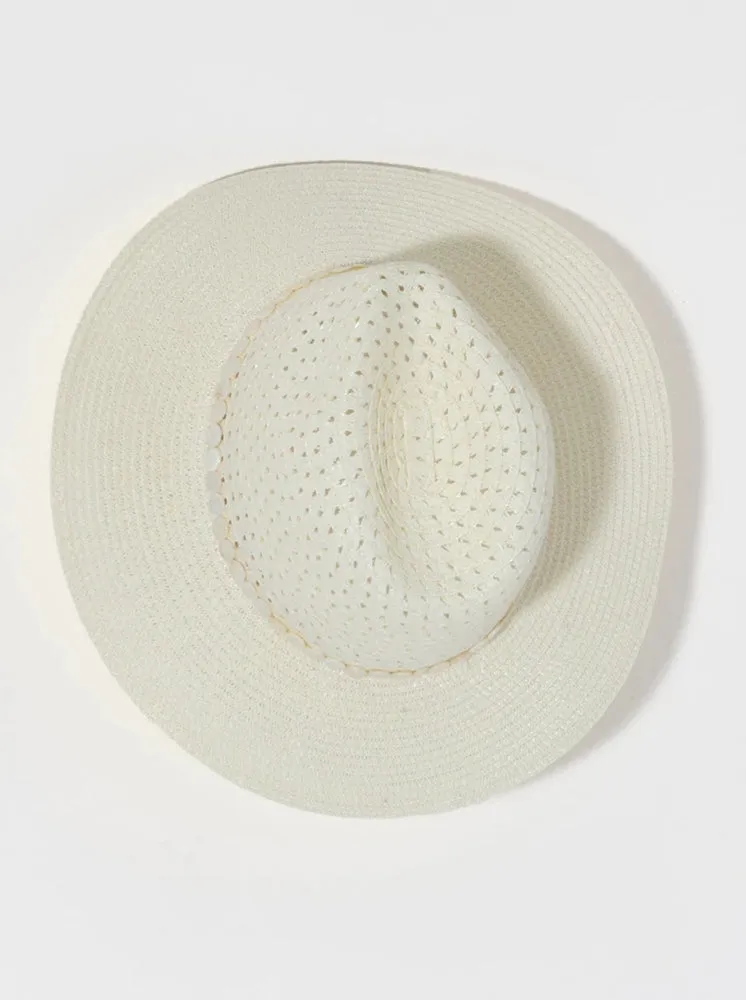 Astor Hat, Ivory