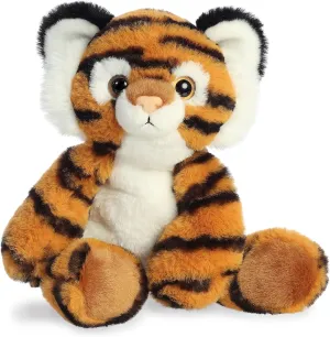 Aurora® Adorable Flopsie™ Topaz Tiger™ Stuffed Animal - Playful Ease - Timeless Companions - Orange 12 Inches