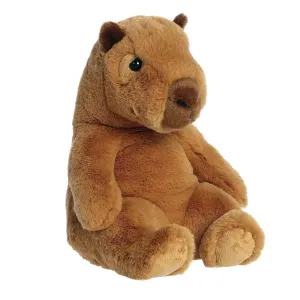 Aurora® Cozy Sluuumpy™ Da Capybara™ Stuffed Animal - Comforting Companions for Blissful Sleep - Perfect for Bedtime, Naps, and Kids All Ages - Brown 15 Inches