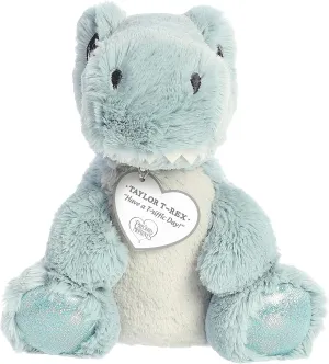Aurora® Inspirational Precious Moments™ Taylor T-Rex Stuffed Animal - Cherished Memories - Enduring Comfort - Blue 8.5 Inches