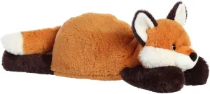 Aurora® Laid-Back Snoozles™ Fox Stuffed Animal - Cuddly Comfort - Imaginative Playtime - Orange 18 Inches