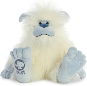 Aurora® Mysterious Fantasy Yeti Stuffed Animal - Mythical Companion - Imaginative Adventures - White 16.5 Inches