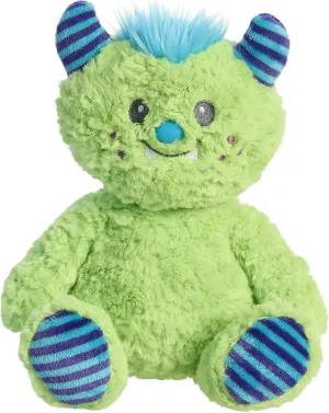 Aurora® Playful Monster Wazu™ Baby Stuffed Animal - Soft & Cuddly Toy - Imaginative Play - Green 11.5 Inches