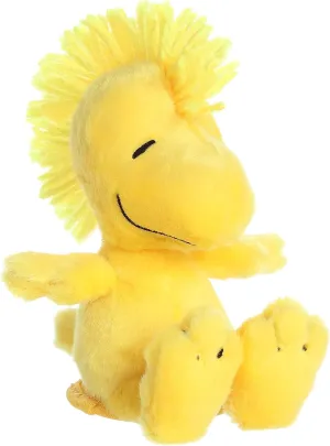 Aurora® Timeless Peanuts® Shoulderkins™ Woodstock Stuffed Animal - Classic Characters - Lasting Memories - Yellow 5 Inches