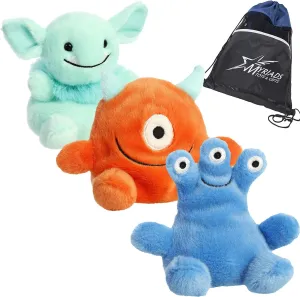 Aurora World Monsters Palm Pals: Gribble Goblin, Oggy Monster, Zeke Monster