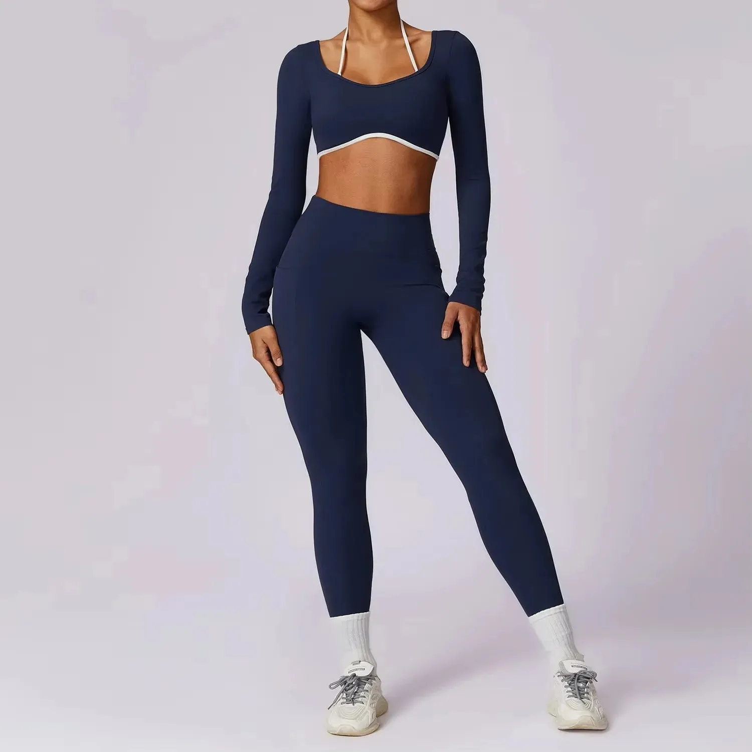 Backless 2 Pieces Workout Set – AirForm™