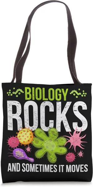 Bacteria Science Funny Biology Teacher Biologist Biology Tote Bag