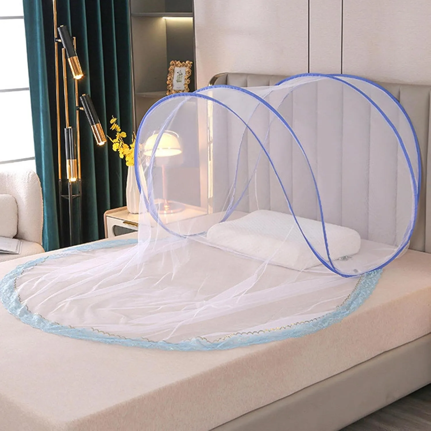 Bad NEET for Camping, Portable Bad NEET, Outdoor sleaping | Folding for Outdoor sleaping, Fine Mesh Traveling Mountaineering Outside Beddings Creates a Comfortable sleaping Environment for Outdoors
