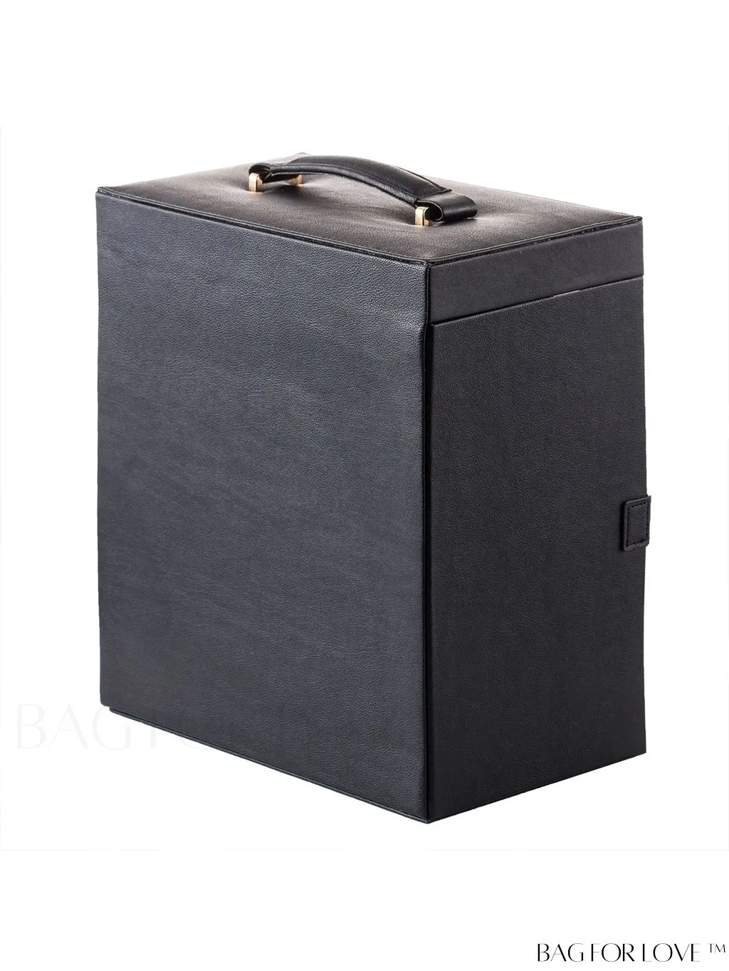BagForLove - 5-Layer European Style Jewelry Storage Case with Mirror - Ideal for Womens Accessories - Black