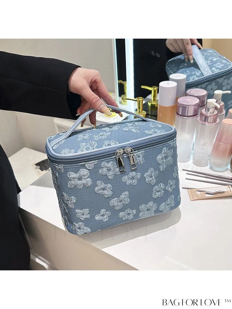 BagForLove - Floral Print Cosmetic Storage Bag - Spacious and Stylish