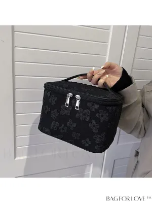 BagForLove - Floral Print Cosmetic Storage Bag - Spacious and Stylish