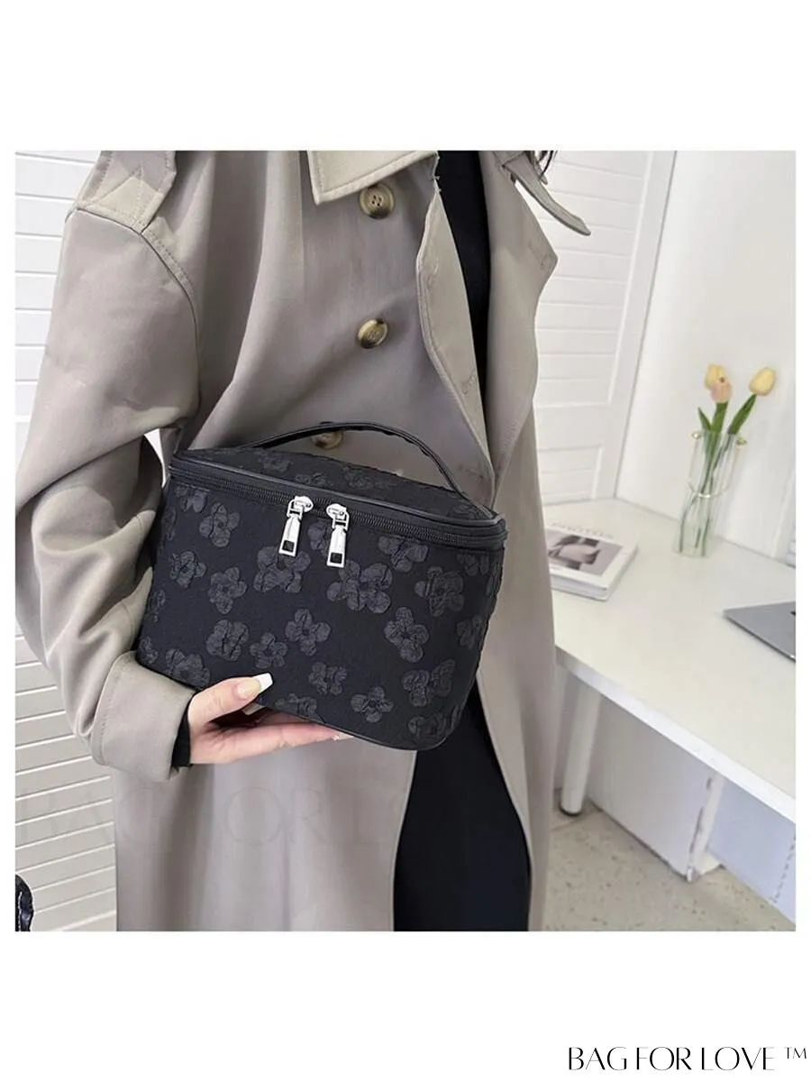 BagForLove - Floral Print Cosmetic Storage Bag - Spacious and Stylish