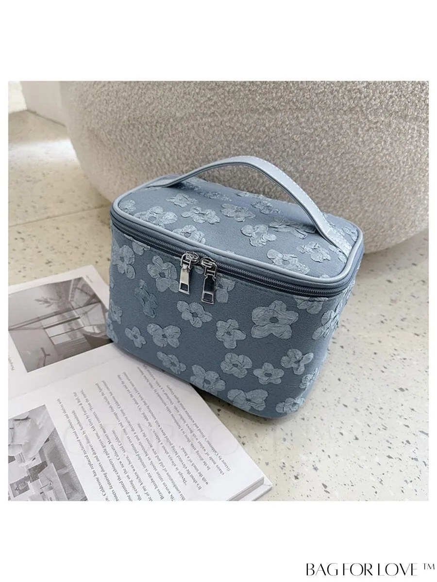 BagForLove - Floral Print Cosmetic Storage Bag - Spacious and Stylish