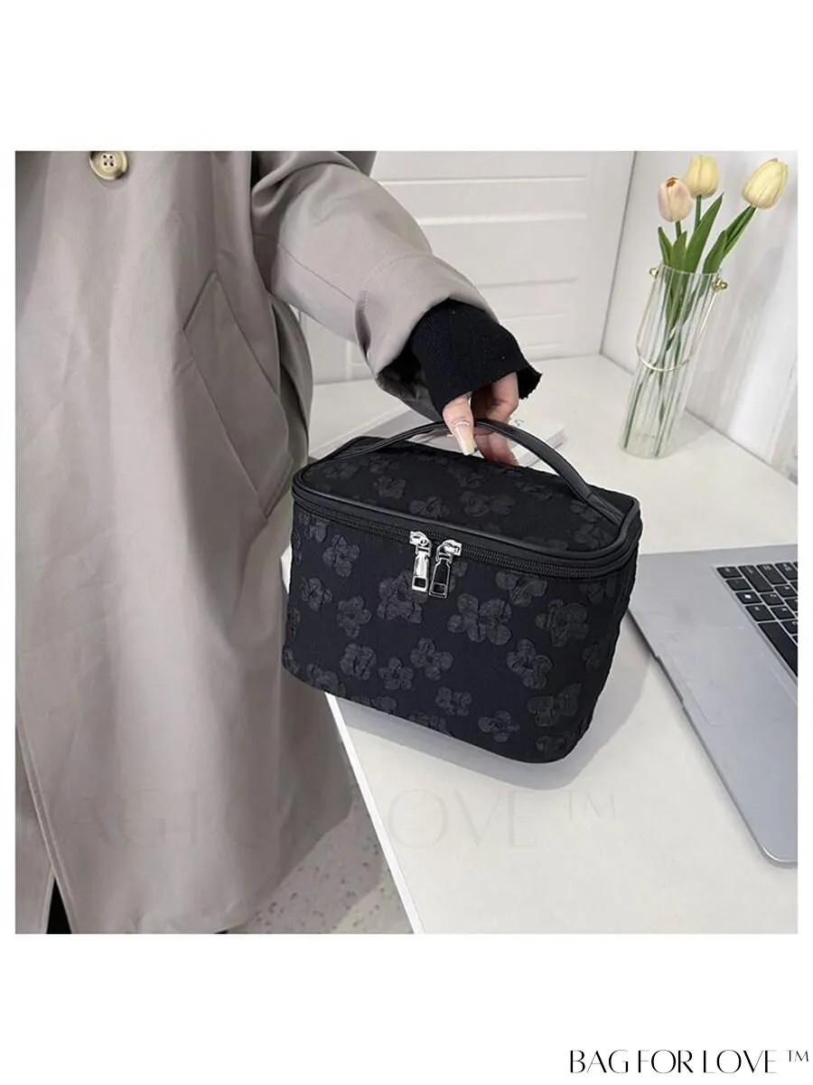 BagForLove - Floral Print Cosmetic Storage Bag - Spacious and Stylish